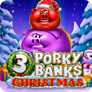 3 PORKY BANKS CHRISTMAS